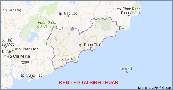 Đèn led tại Bình Thuận: Bán đèn led chiếu sáng, trang trí ở Bình Thuận