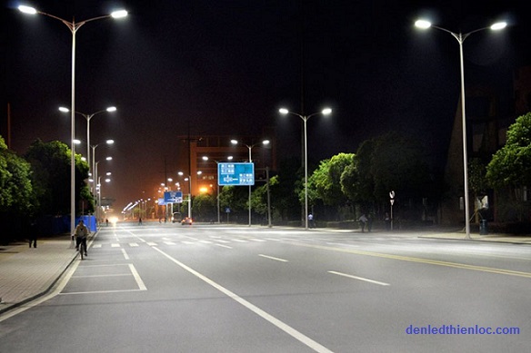 Ưu điểm vượt trội của đèn led đường phố trong chiếu sáng đô thị