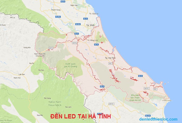 Đèn led tại Hà Tĩnh: Bán đèn led chiếu sáng, trang trí ở Hà Tĩnh