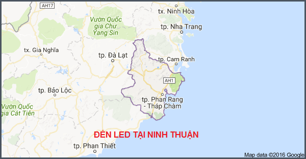 Đèn led tại Ninh Thuận: Bán đèn led chiếu sáng, trang trí ở Ninh Thuận