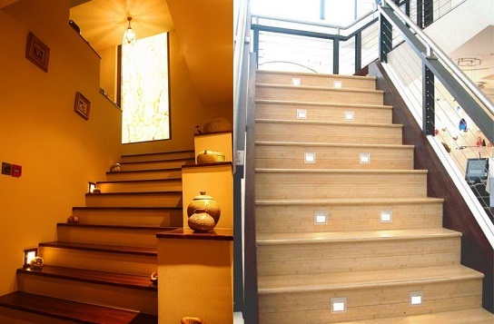 Xu hướng chọn đèn led chân cầu thang trong chiếu sáng hiện đại