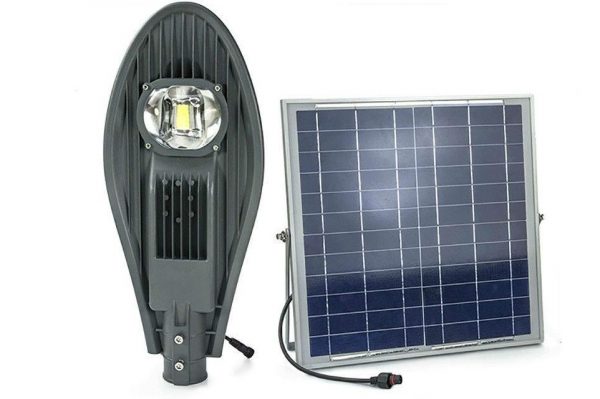 Đèn đường 50w năng lượng mặt trời