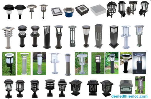 Các loại mẫu đèn sân vườn đẹp và hiện đại nhất 2023