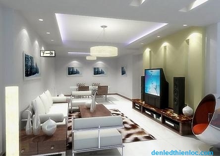 10 loại đèn led chiếu sáng trong nhà cho nội thất tỏa sáng